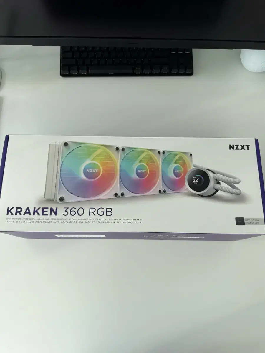 nzxt 크라켄 360 RGB 수냉쿨러